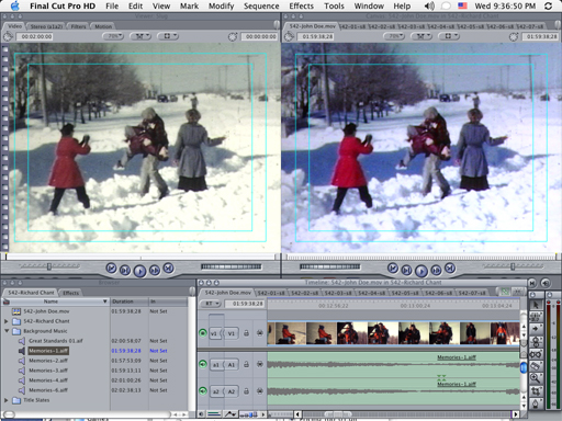 Movie Editing Screenshot